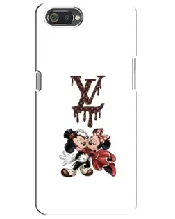 Чехол для Realme C2 с картинкой «LV и Микки Маус»