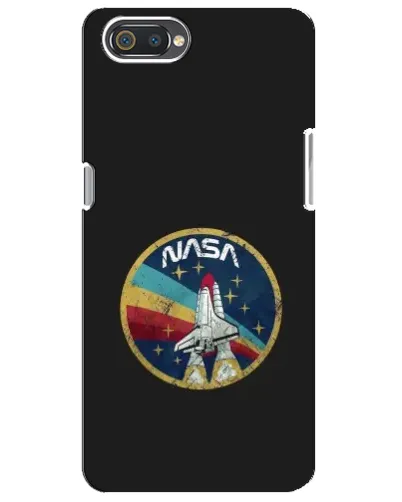 Чехол для Realme C2 с картинкой «NASA — эмблема миссии»