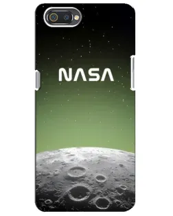 Чехол для Realme C2 с картинкой «NASA — лунный градиент»