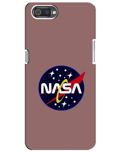 Чехол для Realme C2 с картинкой «NASA — ретро космос»