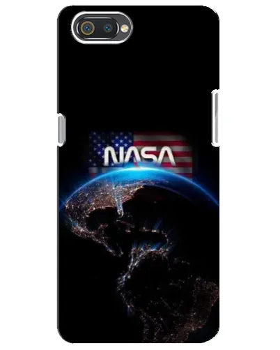 Чехол для Realme C2 с картинкой «Земля из космоса NASA»