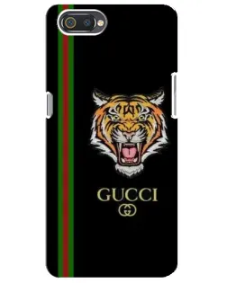 Чехол для Realme C2 с картинкой «Тигр Gucci»