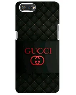 Чехол для Realme C2 с картинкой «Gucci — стеганый черный»