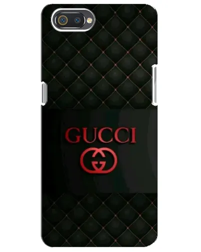 Чехол для Realme C2 с картинкой «Gucci — стеганый черный»