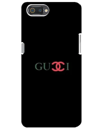 Чехол для Realme C2 с картинкой «Gucci — красный градиент»