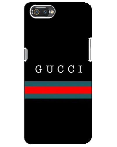 Чехол для Realme C2 с картинкой «Gucci — красный пояс»