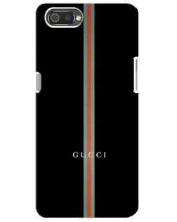 Чохол для Realme C2 з картинкою «Gucci — строга лінія»
