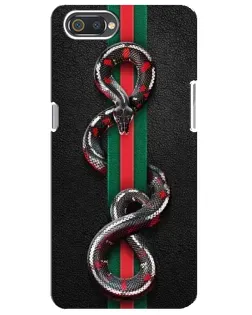 Чохол для Realme C2 з картинкою «Gucci — змія на смузі»