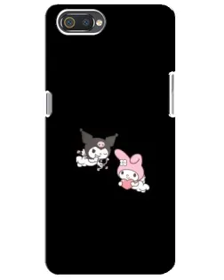 Чохол для Realme C2 з картинкою «My Melody та Kuromi»