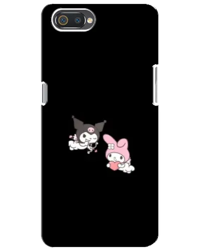 Чехол для Realme C2 с картинкой «My Melody и Kuromi»