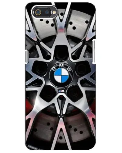 Чехол для Realme C2 с картинкой «BMW — деталь диска»