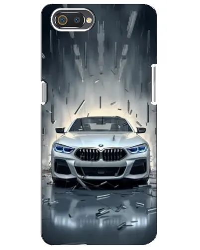 Чехол для Realme C2 с картинкой «BMW в свете фар»