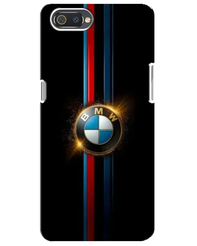 Чехол для Realme C2 с картинкой «BMW M-Power неон»