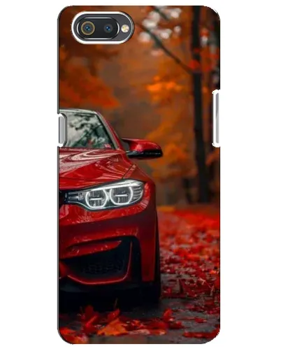 Чехол для Realme C2 с картинкой «Осенняя BMW M4»