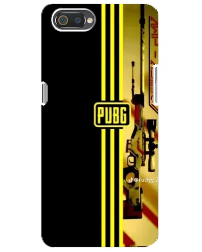 Чохол для Realme C2 з картинкою «PUBG — камуфляжний шолом»