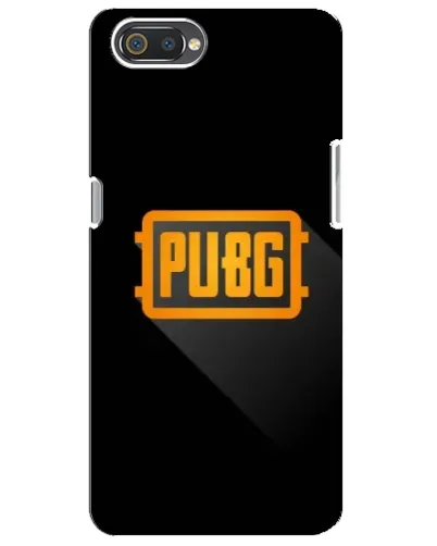 Чохол для Realme C2 з картинкою «PUBG — рамка лого»