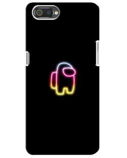 Чохол для Realme C2 з картинкою «Among Us градієнт»