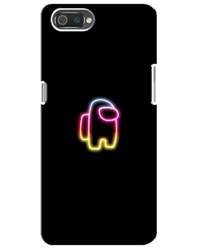 Чохол для Realme C2 з картинкою «Among Us градієнт»