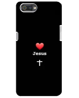 Чохол для Realme C2 з картинкою «Серце - Jesus» Чохол для Realme C2 з картинкою «Серце - Jesus»