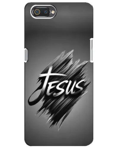 Чохол для Realme C2 з картинкою «Напис Jesus Graffiti»