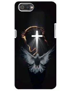 Чохол для Realme C2 з картинкою «Голуб та Світло»