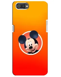 Чехол для Realme C2 с картинкой «Mickey в круге»