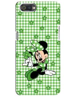 Чехол для Realme C2 с картинкой «Mickey в клетку»