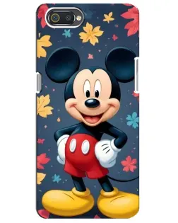 Чехол для Realme C2 с картинкой «Осенний Mickey Mouse»