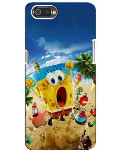 Чехол для Realme C2 с картинкой «Развлечения на пляже»