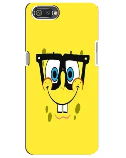 Чехол для Realme C2 с картинкой «Минималистичный Спанч Боб» Чехол для Realme C2 с картинкой «Минималистичный Спанч Боб»