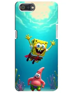 Чехол для Realme C2 с картинкой «Спанч Боб под водой» Чехол для Realme C2 с картинкой «Спанч Боб под водой»