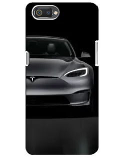 Чехол для Realme C2 с картинкой «Tesla Model S Look» Чехол для Realme C2 с картинкой «Tesla Model S Look»