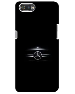 Чехол для Realme C2 с картинкой «Mercedes — абстрактные линии» Чехол для Realme C2 с картинкой «Mercedes — абстрактные линии»