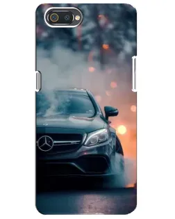Чехол для Realme C2 с картинкой «Mercedes — ночной город» Чехол для Realme C2 с картинкой «Mercedes — ночной город»