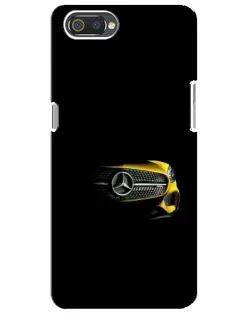 Чехол для Realme C2 с картинкой «Mercedes — ретро стиль»