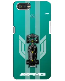 Чехол для Realme C2 с картинкой «Mercedes AMG Petronas»