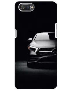Чехол для Realme C2 с картинкой «Свет фар Mercedes»