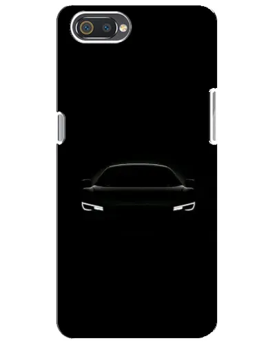 Чехол для Realme C2 с картинкой «Взгляд Audi в темноте»