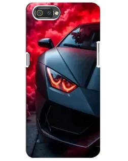 Чехол для Realme C2 с картинкой «Lamborghini красное сияние» Чехол для Realme C2 с картинкой «Lamborghini красное сияние»