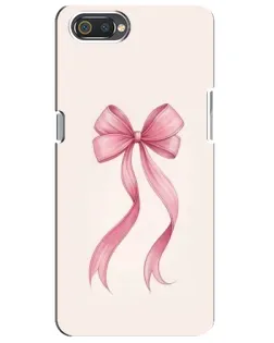 Чехол для Realme C2 с картинкой «Розовый бант»