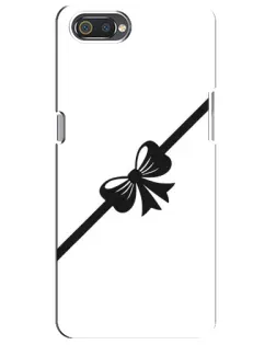 Чехол для Realme C2 с картинкой «Диагональный бант»