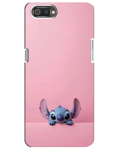 Чехол для Realme C2 с картинкой «Stitch выглядывает»