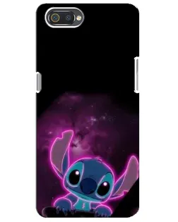 Чехол для Realme C2 с картинкой «Неоновый Stitch» Чехол для Realme C2 с картинкой «Неоновый Stitch»