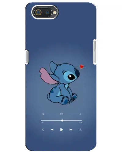 Чехол для Realme C2 с картинкой «Музыкальный Stitch»