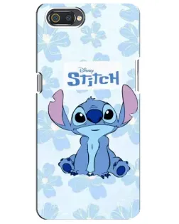 Чехол для Realme C2 с картинкой «Stitch среди цветов» Чехол для Realme C2 с картинкой «Stitch среди цветов»