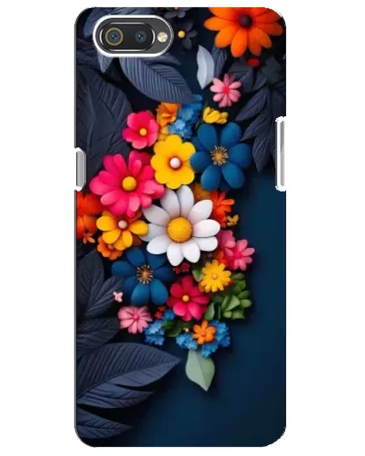 Чохол для Realme C2 з картинкою «Квіткова феєрія»
