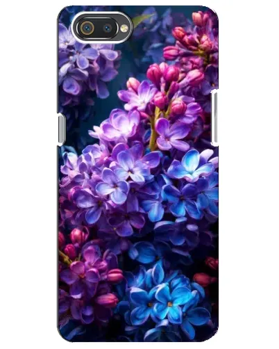 Чохол для Realme C2 з картинкою «Бузковий цвіт»