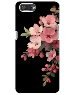 Чохол для Realme C2 з картинкою «Рожева гілка сакури»