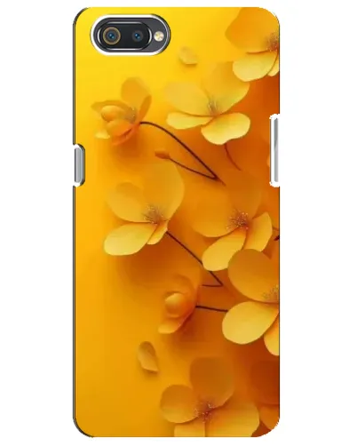 Чохол для Realme C2 з картинкою «Золоті пелюстки»