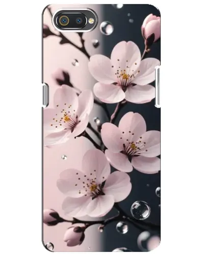 Чохол для Realme C2 з картинкою «Ніжня сакура та краплі» Чохол для Realme C2 з картинкою «Ніжня сакура та краплі»
